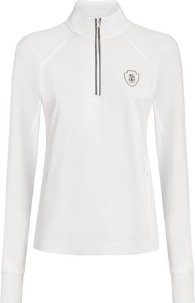 Brunello Cucinelli Pique Sweatshirt with logo in White at Nordstrom, Size 4X-Large Eu