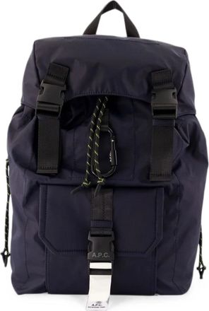 A.P.C. Trek 2.0 Rugzak - unisex - Rugzakken - Blauw - ONE Size - Tassen