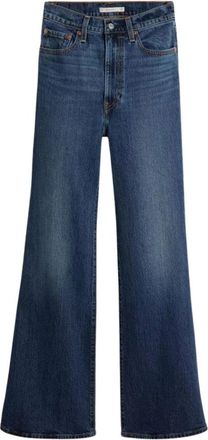Levi's Straight Jeans - Dames - Flared Jeans - Blauw - W30 L32 - Denim - Jeans