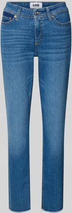 Cambio Cambio Jeans in verk&uuml;rzter Passform in Jeansblau, Gr&ouml;&szlig;e 32