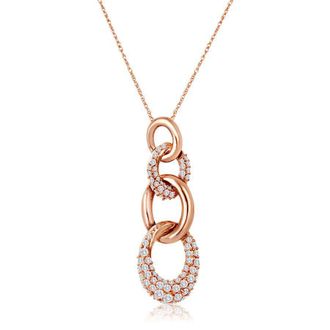 Le Vian Ladies LinkIng Necklaces set in 14K Strawberry Gold