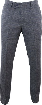 PAUL ANDREW Ralph Tweed Check Vintage Formal Trousers