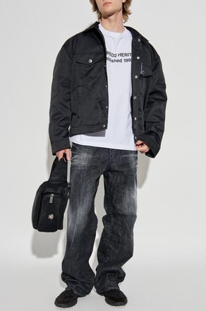 Dsquared2 Jeans Loose, Mens, Black