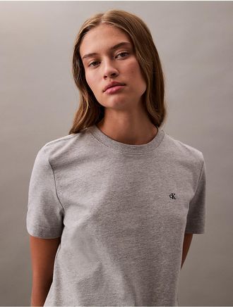 Calvin Klein Jeans Calvin Klein Womens Archive Logo T-Shirt - Grey - XL
