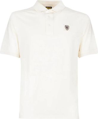 Blauer Devitt Polo - Heren - Polos - Wit - M - Katoen - Tops