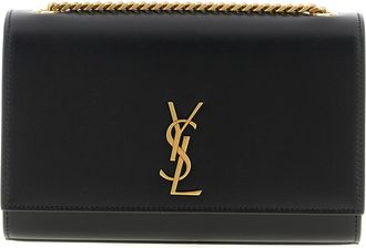 Saint Laurent Black Kate Small Shoulder Bag