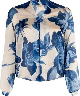 Rinascimento Camicia fluida - female - Rinascimento - Blouses - Blue - 5XL - Blouses & Shirts