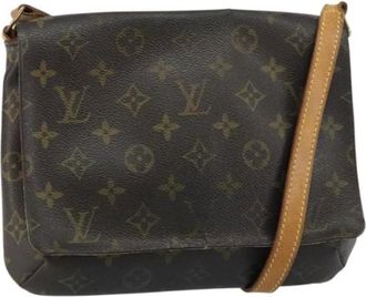 Louis Vuitton Pre-owned Cross Body Bags, female, Brown, Size: ONE SIZE Pre-owned Vintage Cross Body Bag