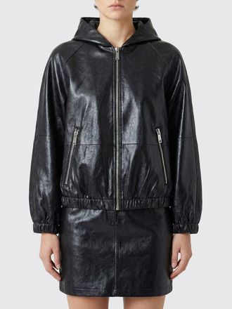 Michael Kors Giacca con cappuccio in pelle sintetica Michael Kors