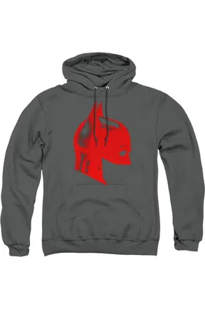Gildan The Batman Face Mask Adult Pull Over Hoodie / Hooded Sweatshirt