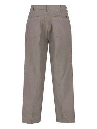 Closed Mens Trousers Green Cotton
