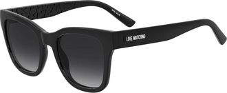 Moschino Mol 104/S Zonnebril - Dames - Zonnebrillen - Zwart - 52 MM - Accessoires