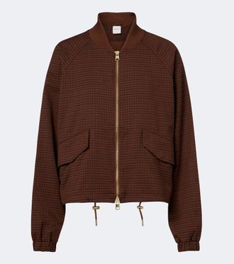 Varley Chaqueta bomber Keagan de sarga a cuadros