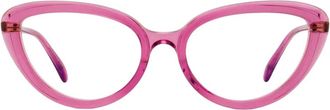 POMELLATO PM0112 cat-eye metal glasses - Pink
