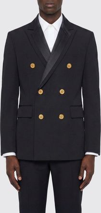 sacai Blazer a doppiopetto in seta e cotone Sacai