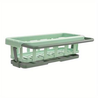 OEM Soporte Para Esponja Para Fregadero De Cocina, Bandeja Para Fregadero, Recipiente De Pl&aacute;stico Para Jab&oacute;n, Esponja Y Estropajo, Sin Necesidad De Taladr