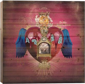 iCanvas Icanvas In Silence And Tears Wood Print By Andr&eacute; Sanchez