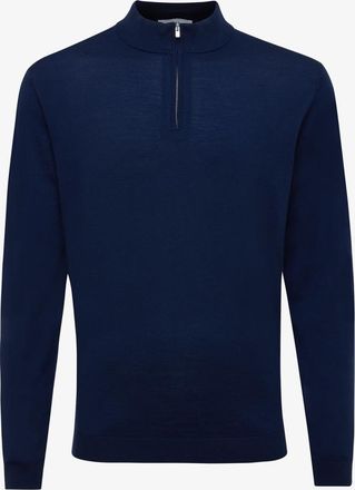 Gentiluomo Gold Turtle Zip | Donkerblauw