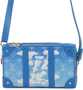 Louis Vuitton Blue Monogram Monogram Handbag Shoulder Bag (Pre-Owned)