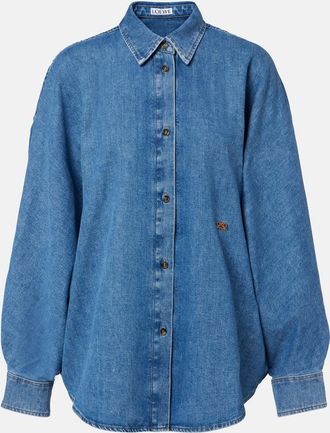 Loewe Double L denim shirt