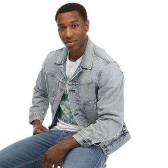 Levi's Katoenen truckerjack voor heren (Denim)