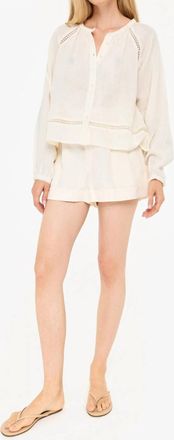 Cami NYC Sorrento Blouse In Macadamia