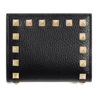 Valentino Flap French Wallet - female - Valentino - Wallets & Cardholders - Black - ONE SIZE - Accessories