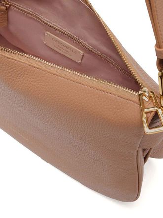 Coccinelle Womens Shoulder Bag Nude Cowhide - Shoulder-Bags