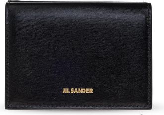 Jil Sander Wallets & Cardholders - Dames - Portefeuilles - Zwart - ONE Size - Leer - Accessoires