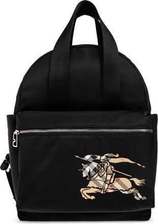 Burberry Rugzak met afgeronde bovenkant - unisex - Rugzakken - Zwart - ONE Size - Satijn - Tassen