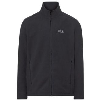 Jack Wolfskin Taunus 300 Jacket Fleecejacke f&uuml;r Herren | schwarz/grau