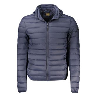 Cavalli Blu Polyester Men Mens Jacket