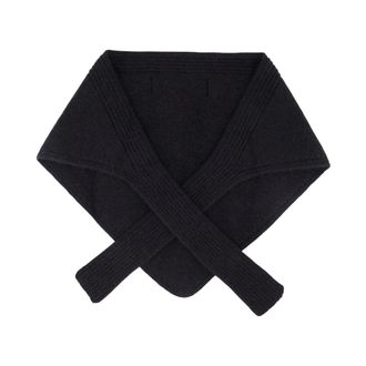 Jacquemus Bufanda Le Chale Gros Grain - Accessories - Mujer - Negro - ONE SIZE