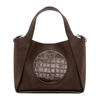 Stella McCartney Dames, Tassen, Bruin, Maat: ONE Size Leer