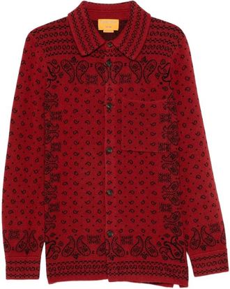 Guest In Residence Paisley-patterned Overshirt