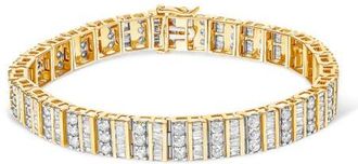 House of Brilliance 14K Yellow Gold 5.50 cttw Diamond Bracelet at Nordstrom