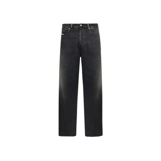Diesel Straight Jeans, male, Black, Size: W34 D-Rise Jeans