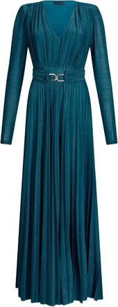 Liu Jo Abito lungo con scollo a V - Blu