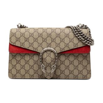 Gucci Pre-owned Shoulder Bags, female, Brown, Size: ONE SIZE Pre-owned Shoulder Bag with Chain Strap