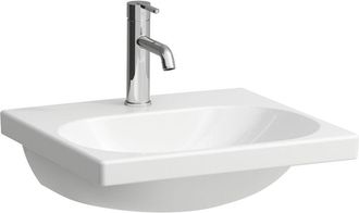 Laufen Laufen - Lua Lavabo, 1 Agujero Para Grifo, Sin Rebosadero