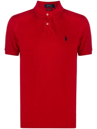 Polo Ralph Lauren Polo con ricamo - Rosso