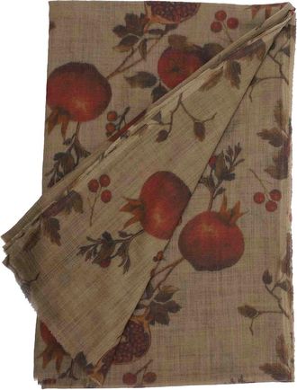 Uma Wang Military Green Scarf