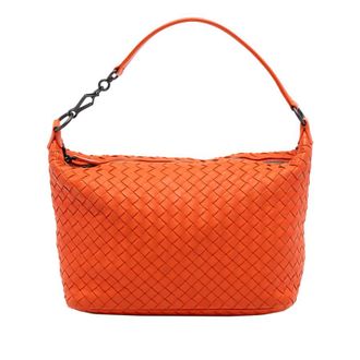 Bottega Veneta Pre-owned Bottega Veneta Small Nappa Intrecciato Shoulder Bag Ladies XP1X67O627K5F27G