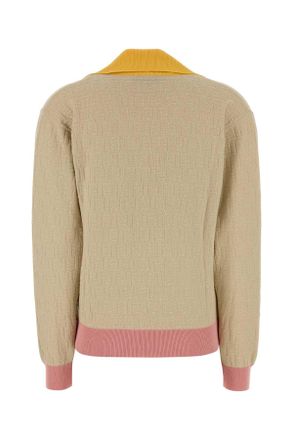 Fendi Ecru Sweater Ecru