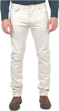 Jacob Cohen Bobby 3651 Jeans - Heren - Jeans - Beige - Maat: W34 Katoen