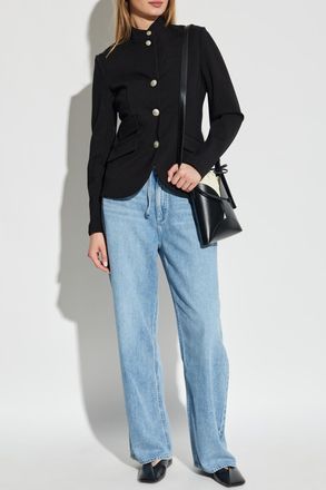 Rag & Bone Jacket With Stand-up Collar, Womens, Black