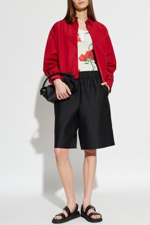 Kenzo Top With Floral Motif, Womens, White