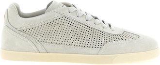 Kiton Suede Sneakers - Heren - Sneakers - Grijs - 44 EU - Su&egrave;de - Schoenen