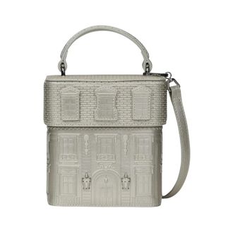 Karl Lagerfeld Maison Metallic Crossbody Bag - Bags - Mujer - Gris - ONE SIZE