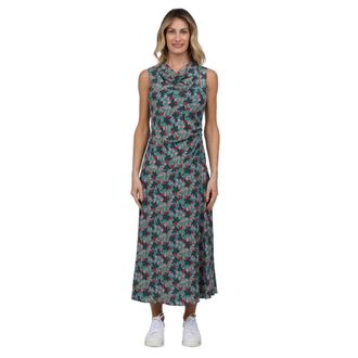 Max Mara Midi Jurk - Dames - Casual kleedjes - Veelkleurig - XS - Kleedjes